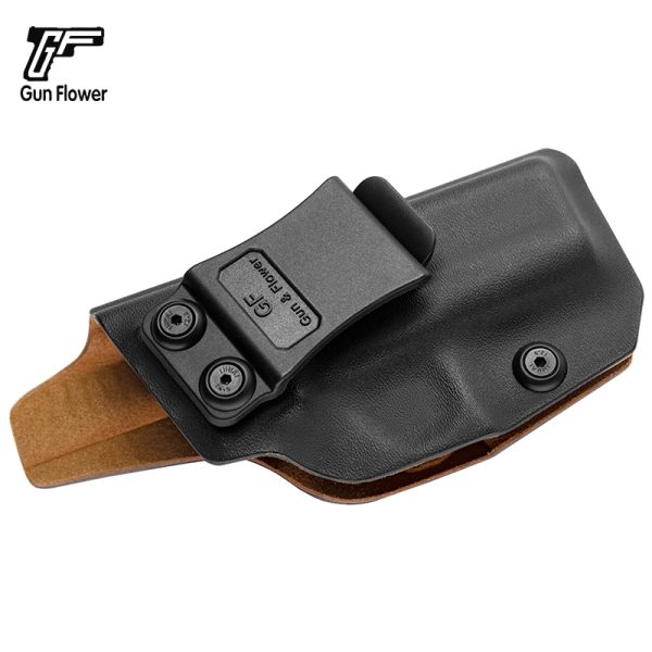 kydex IWB holster with leather inside