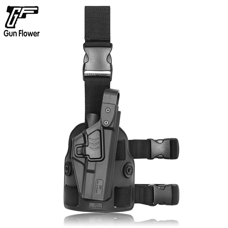 drop leg holster glock 17