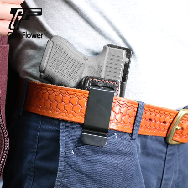 Leather pistol Pouch