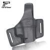 Half Barrel Exposure Leather Holster