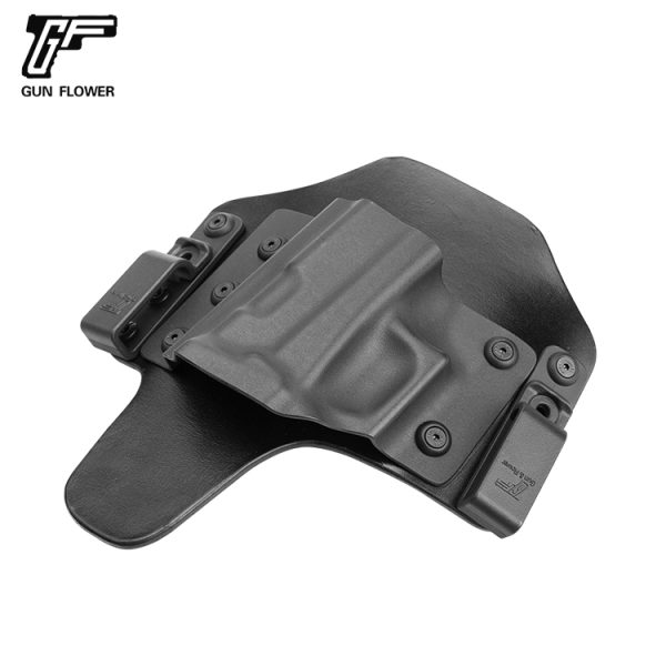 kydex holster with leather inside