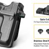 Kydex Gun Holster Bearing Red Dot