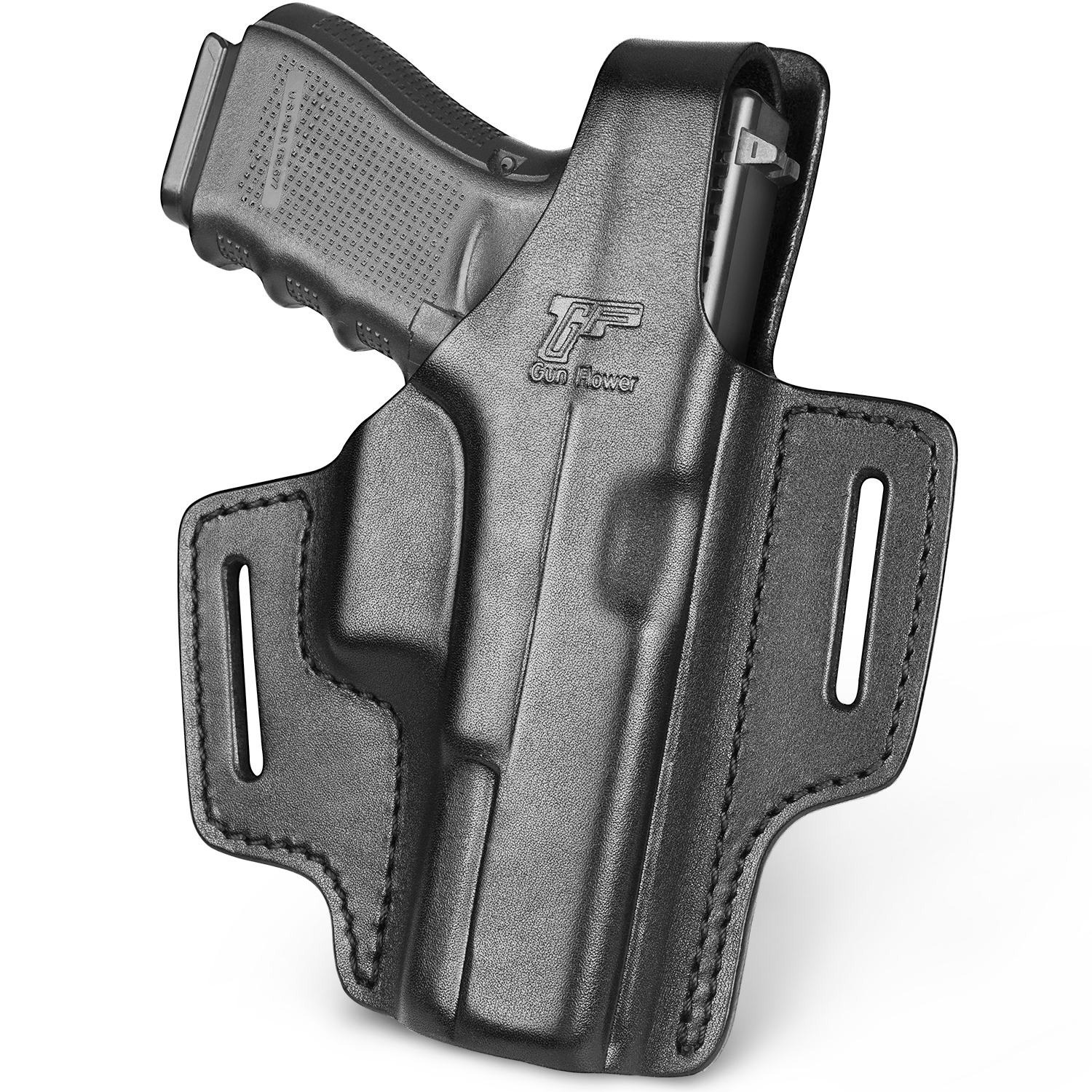 Glock 17 Leather OWB Gun Holster