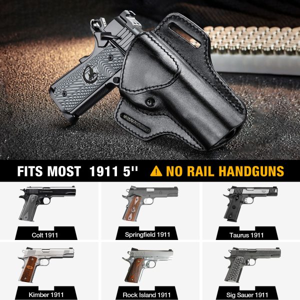 colt 1911 leahter holster