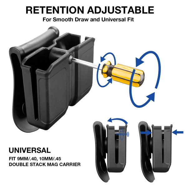 Universal Double Stack Magazine Pouch