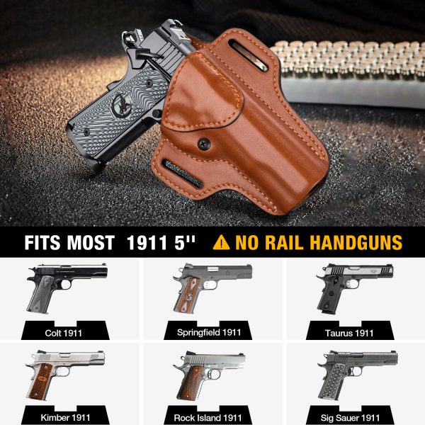1911 leather holster