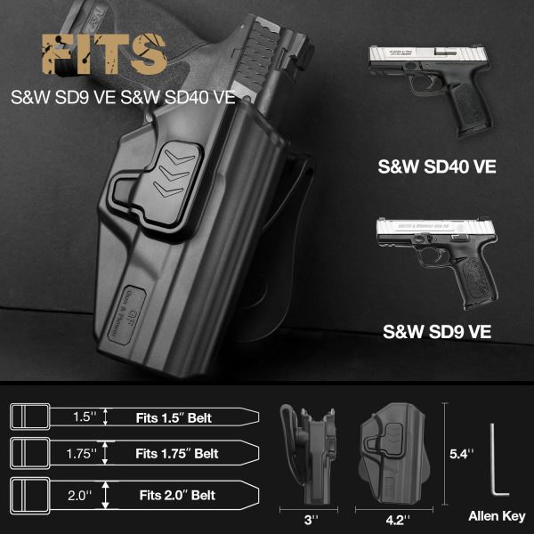 Holster Fits SD9 VE & SD40 VE