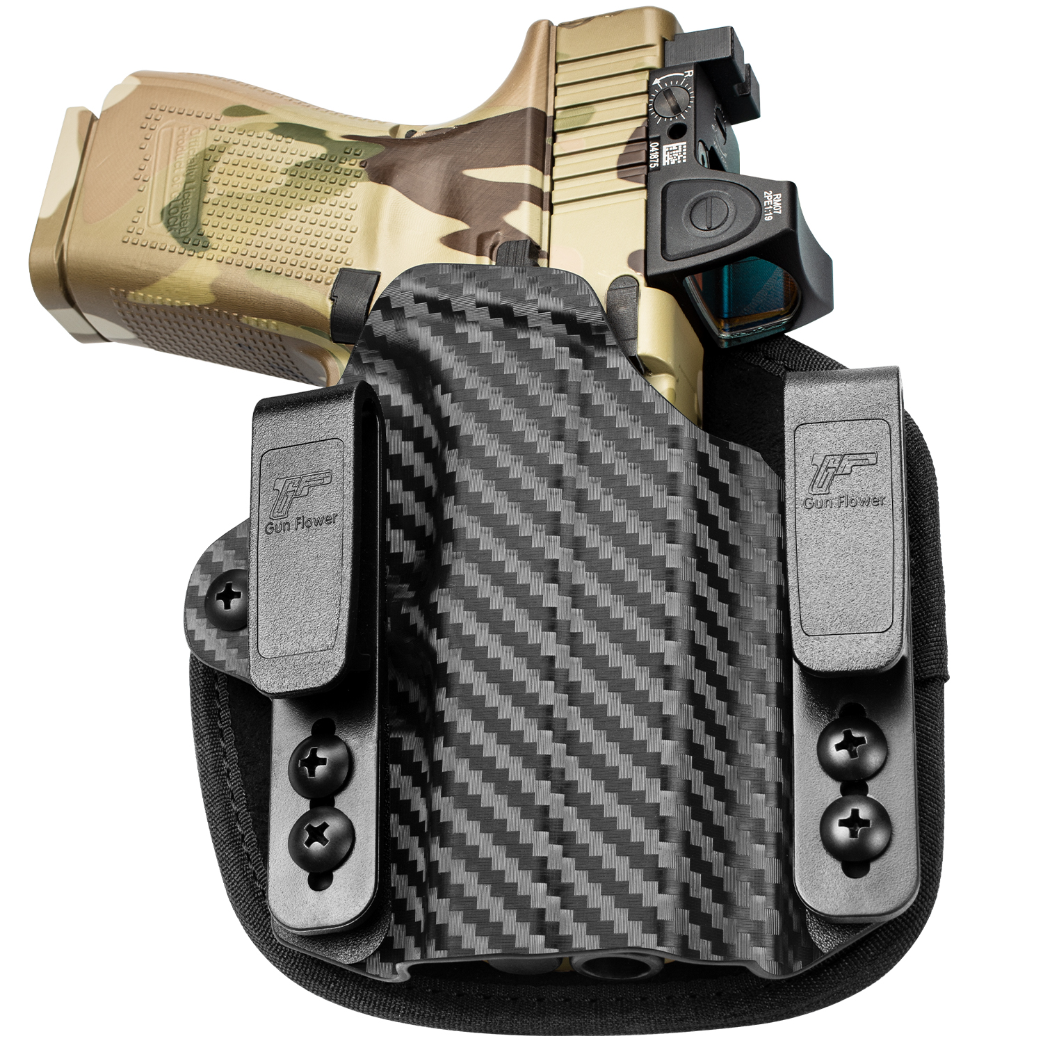 Carbon Fiber Kydex + Nylon Hybrid Universal IWB Holster