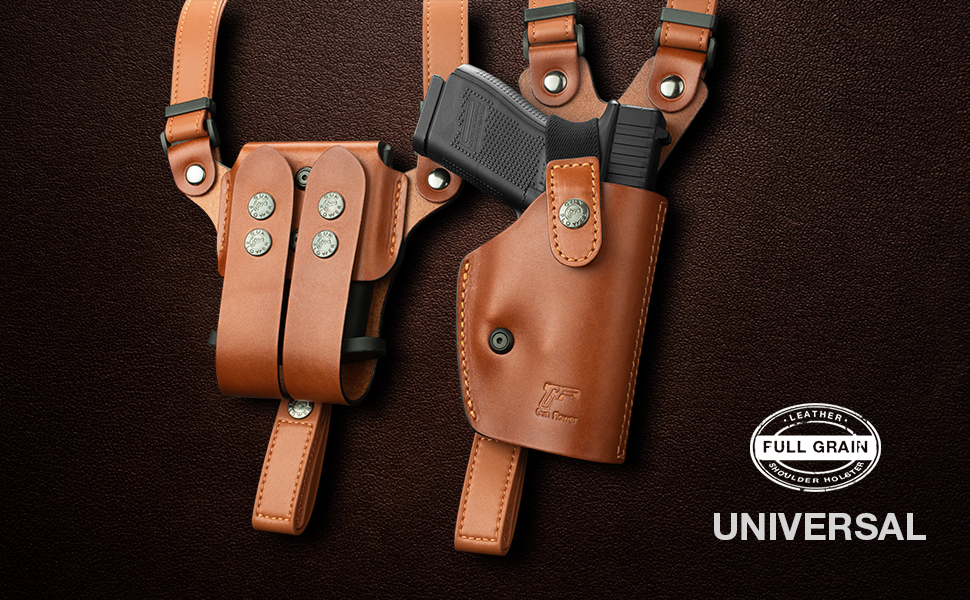leather shoulder holster
