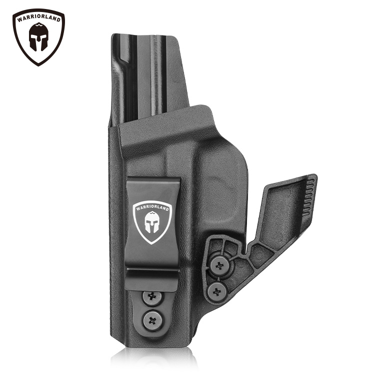 Gun&Flower Level II Duty Holster For Glock 17/19/22/31/34/44/19X – OWB Kydex, Black