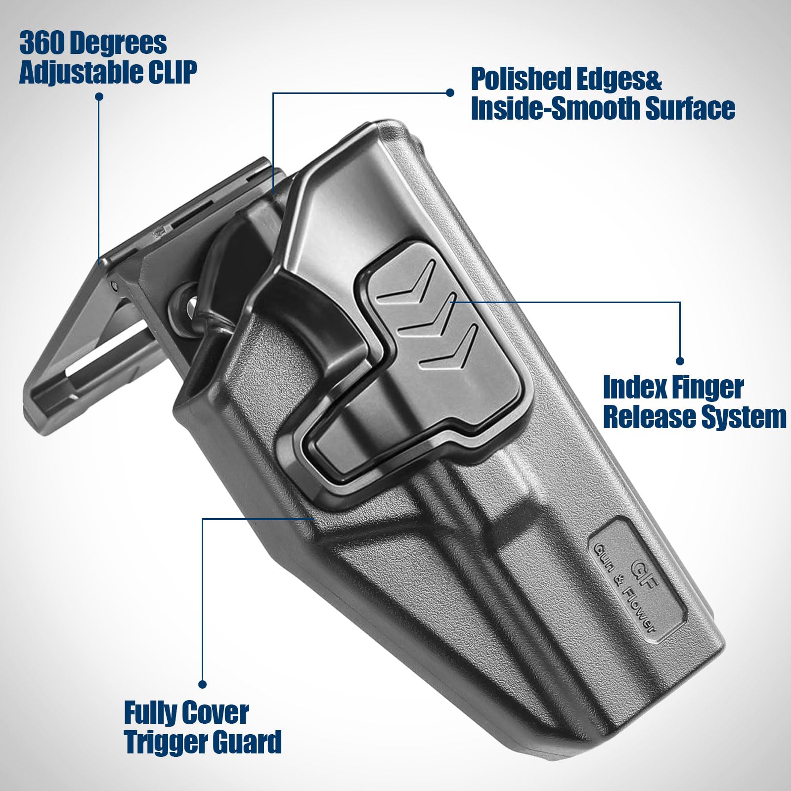 Fondina Glock 17 regolabile a 360 ° per Glock17,22,31 Gen1
