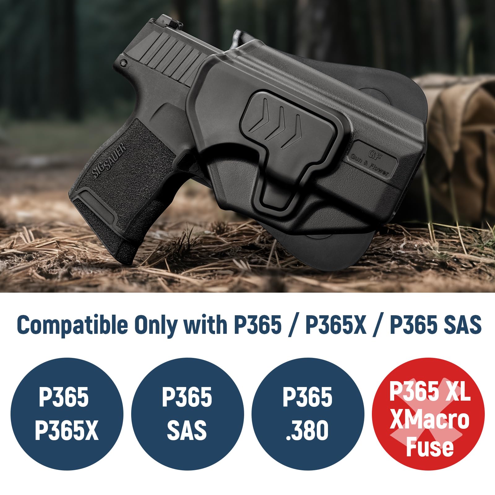 Sig P365 Holsters OWB Holster Fits Sig Sauer P365/P365 SAS Index